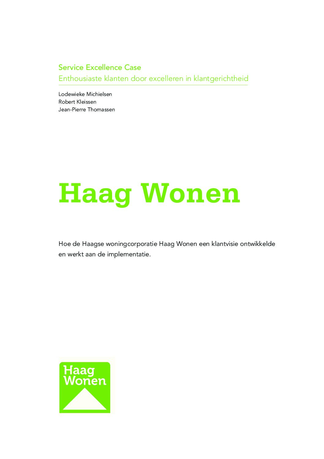 HaagWonen_rapport